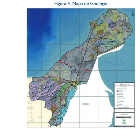 Figura 4. Mapa de Geología