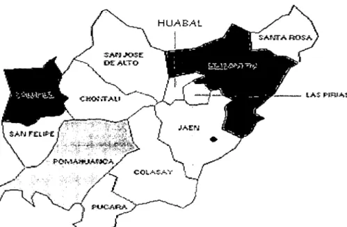 FIGURA  1.- distritos de Jaén 
