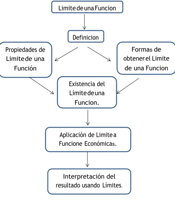 Figura 9. Diagrama Conceptual de Límite de una Funcion matemática. 