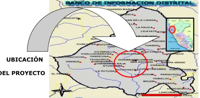 Figura  6 . Ubicación del proyecto   UBICACIÓN  