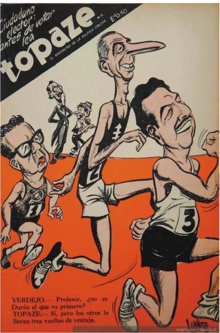 Ilustración 6: Revista  Topaze, 3 de septiembre de  1964. 