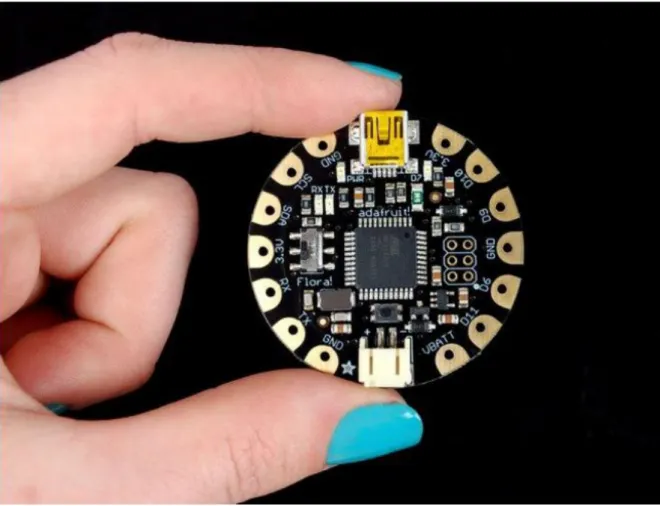 Figura 4.1.1 Microcontrolador Adafruit. 