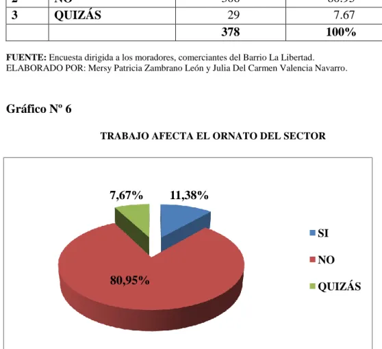 Gráfico Nº 6 