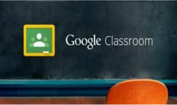 Illustration 3: Google Classroom Front Page 