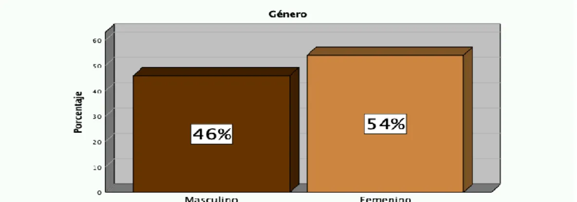Gráfico 2: Género 