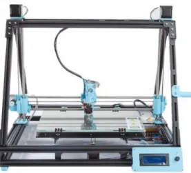 Figura 21. Impresora 3D Mendel Max XL v5 de MakerGal utilizada para la fabricación del prototipo de la  base de recarga 
