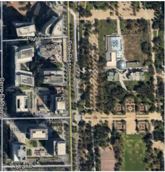 Fig. 6. Área real Caso 2 [Fuente: Google Earth,2017] 