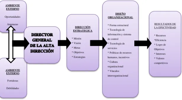 GRÁFICO N° 1: Modelo de Richard Daft 