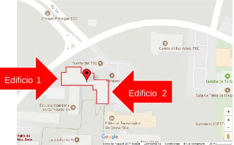 Figura I-1.Ubicación de la edificación. 