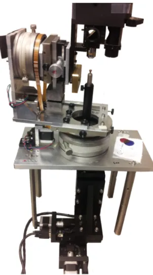Figure 3.1: Complete mechanical system of the GRACE system.