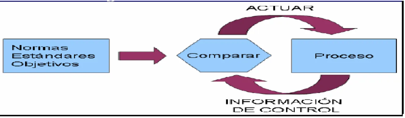 Ilustración 10: Modelo estándar de control Fuente: cobiT4.1spanish.pdf 