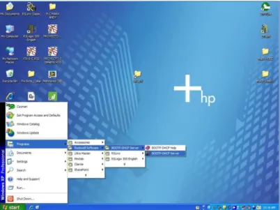 Figura 5.6.     Ubicación de programa BOOTP-DHCP Server. 