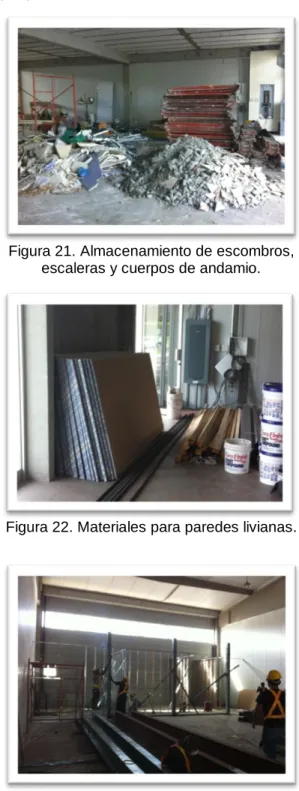 Figura 23. Zona de trabajo bodega D3 