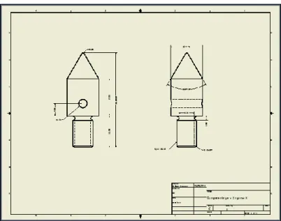 Figura 2.7 Plano principal de componente para “Empresa X”. 