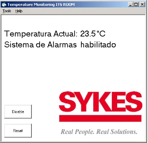 Figura 5.1.  Ventana Principal del Programa 