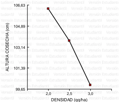 Figura  9.  Altura  a  la  cosecha  (cm)  del  material  promisorio  LP-5,  en  niveles crecientes de nitrógeno (Kg/ha), Pococí, 2010