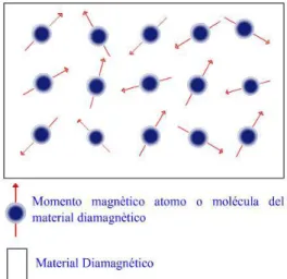 Figura 6: Momentos magnéticos de un material diamagnético tomado de la página: 