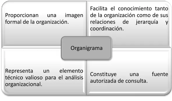 Figura 6                                                                                                                                                         Importancia de los Organigramas 