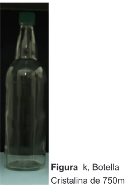 Figura  h, Botella  Figura  k, Botella 