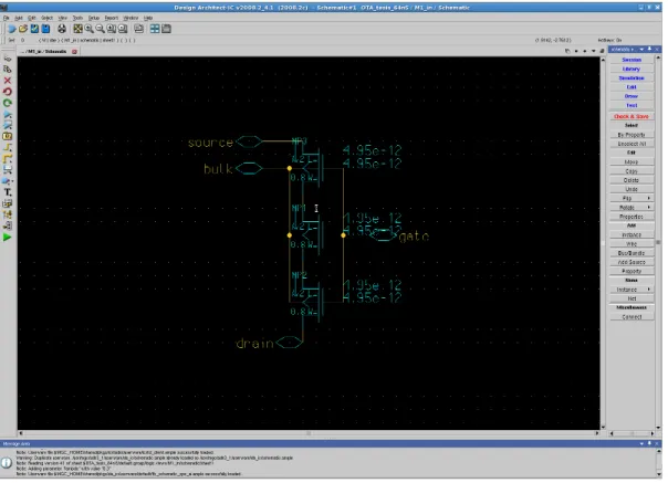 Figura 2.26: Interfaz del Design Architect.