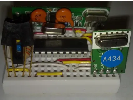 Figura 5.2.2 – 3.  Prototipo del módulo detector de cable. 