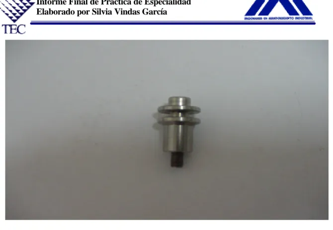 Foto 8: Subparte: Cabeza y vástago del actuador 