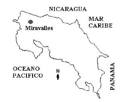 Figura 1 Ubicación del campo Geotérmico Miravalles   (Imagen JPG) 