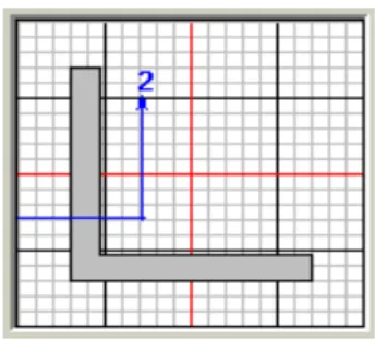 Fig. N°  16:  Sección de angular. 