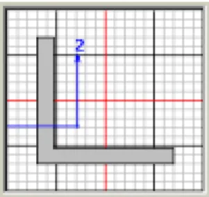 Fig. N°  17:  Sección de angular. 