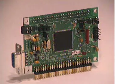Figura 4.6:   Kit de desarrollo del Microcontrolador MC68HC812A4.  