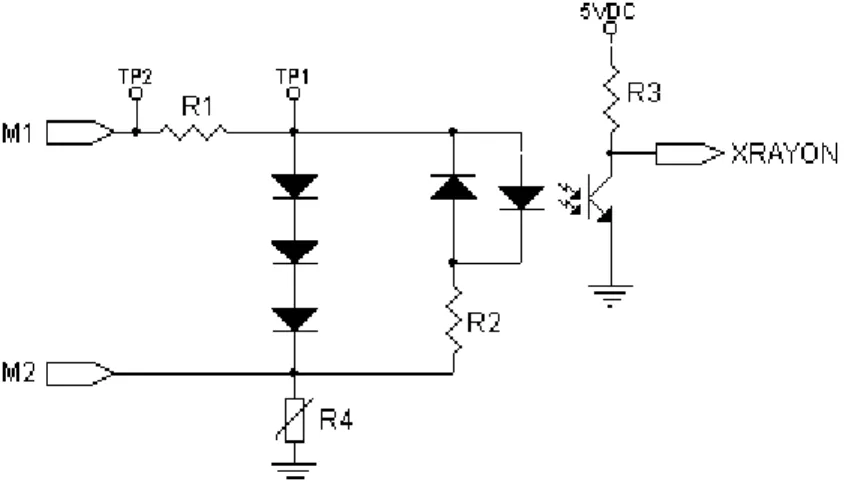 Figura 2.8  Circuito detector de corriente. 