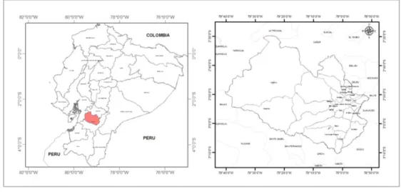 Figura 2: Mapa base del cantón Cuenca  Fuente: Elaboración propia, 2015 