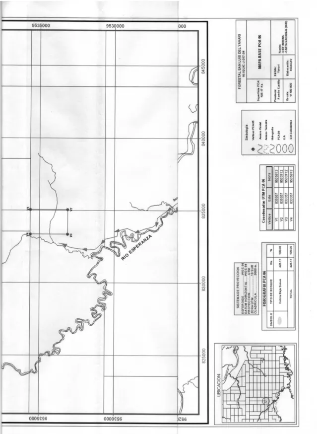 Figura 1: Mapa de ubicación del área de estudio. 