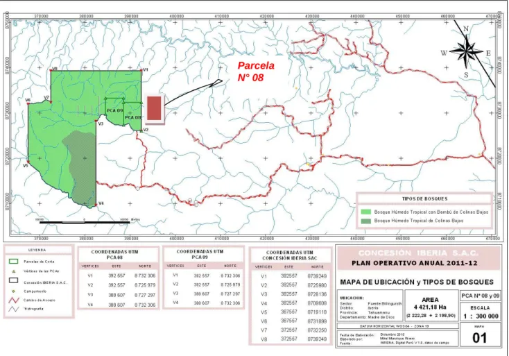 Figura 4. Mapa de ubicación del área de estudio. 