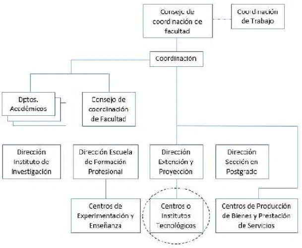 Figura 1 - Organigrama funcional