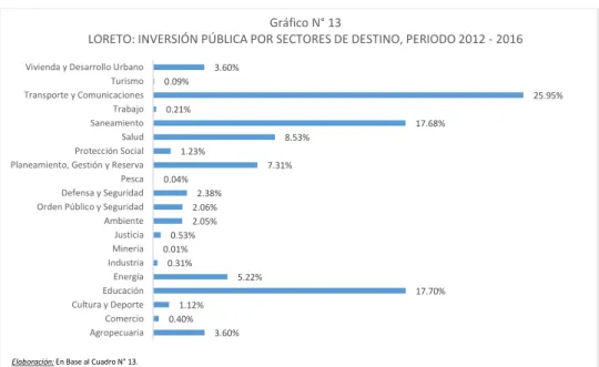 Gráfico N° 13 