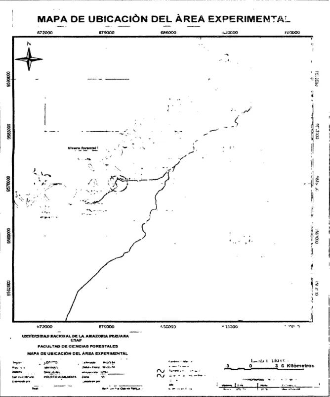 Figura  8.  Mapa de ubicación del  área de estudio. 