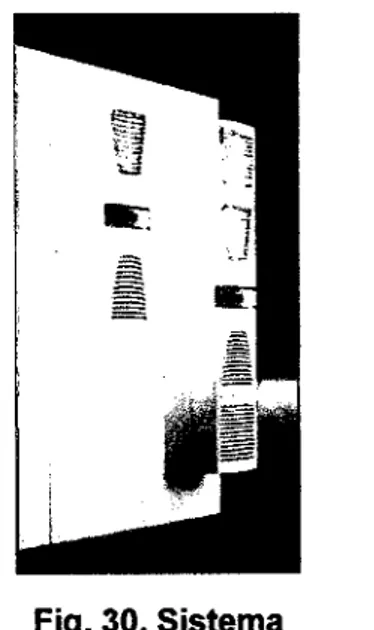 Fig. 29. Sistema climatización techo 