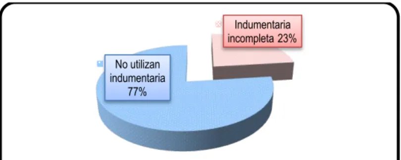 Gráfico 11. Indumentaria en el ordeño. 