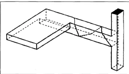Figura 22.  Fisuración  por torsión en viga:  de tipo  helicoidal,  con  achos de hasta 0.1mm  (Broto 2004) 
