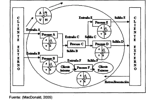 Gráfico 11: TI pica Red de procesos que interactúan 