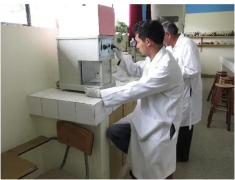 Fig. 11.  Laboratorio  de  Ciencias  Químicas  y  Dinámicas  de  la  Universidad  Nacional  de  Cajamarca