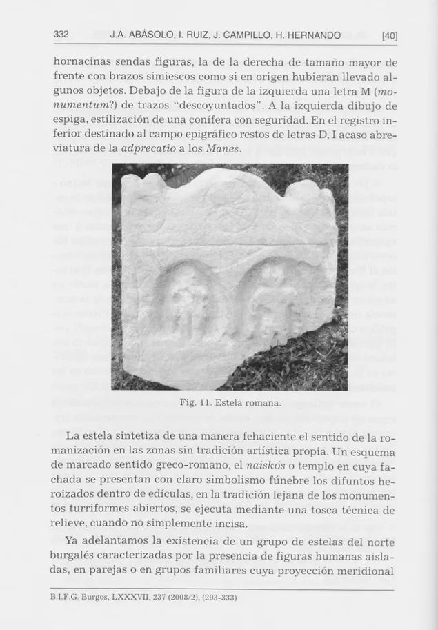 Fig.  11.  Estela romana.