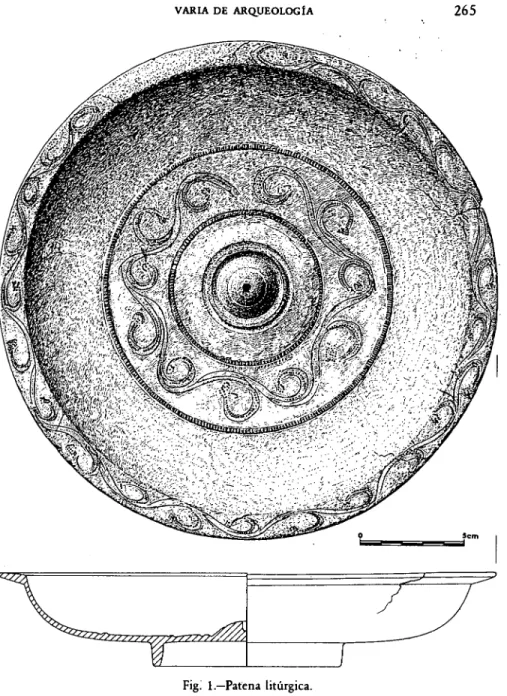 Fig. 1.—Patena litúrgica.