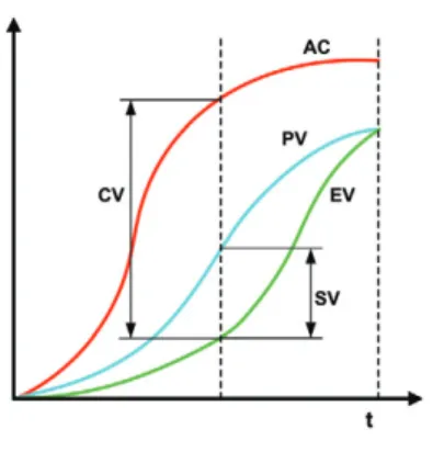 Fig. 1. EVM main variables and variances 