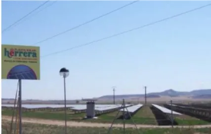 Figure 2: System 1 facility located at Herrera de Valdecañas (Palencia, Spain) 
