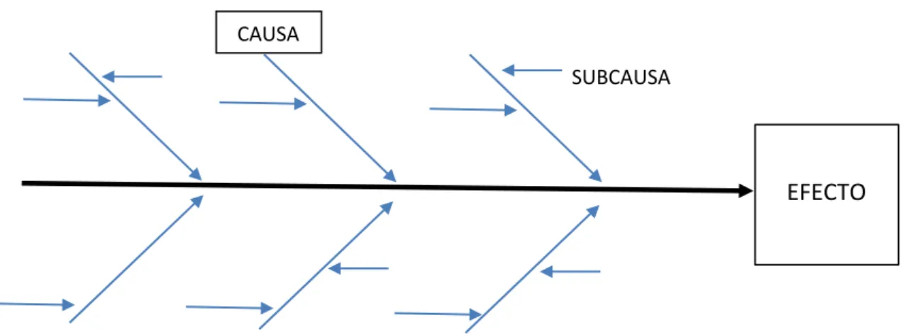 Figura 2.3.2 Diagrama de causa-efecto 