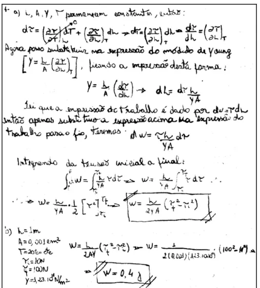 Figura 2.- Estudante (E5), que apresenta como característica mais marcante na  resolução do problema o (RM)