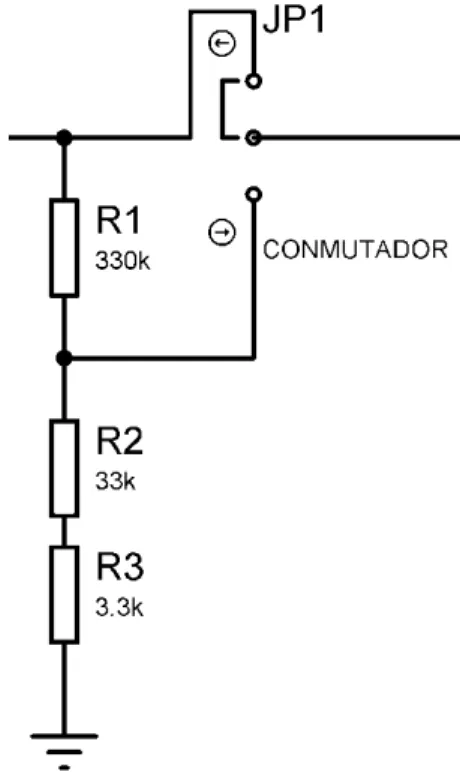 Figura 2.2 Ajuste de atenuación 1:10 