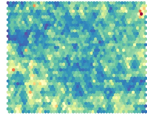 Gráfico 5. U-Matrix del modelo. 